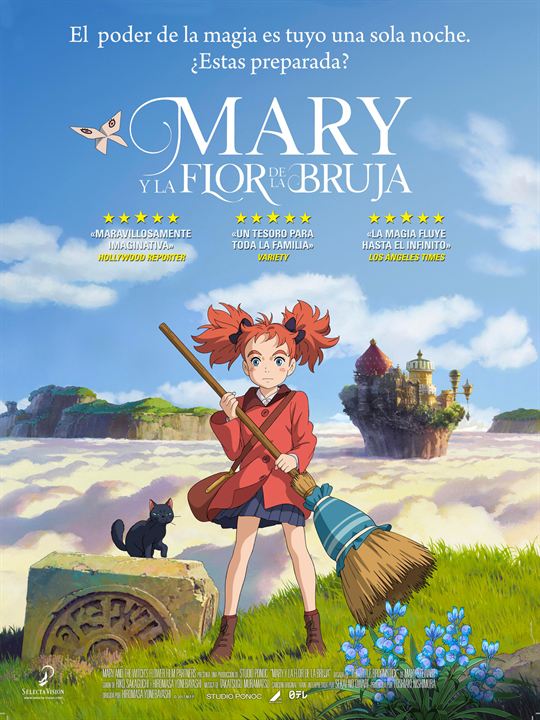 ‘Mary y la flor de la bruja’. ¿Un déjà vu de Miyazaki?